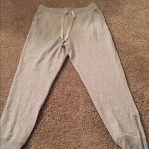 Aerie ankle zip joggers size large